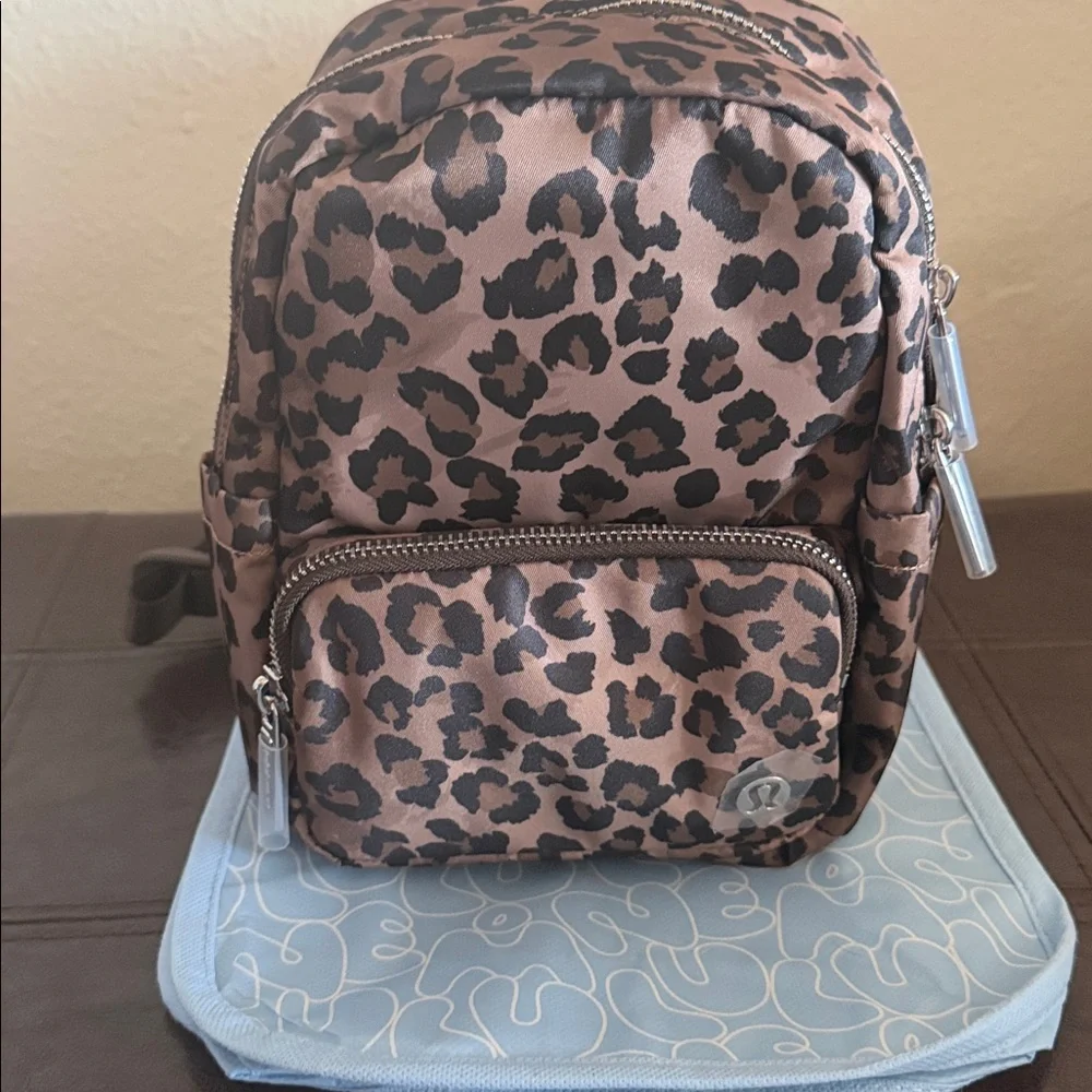 lululemon athletica Leopard Print Backpack